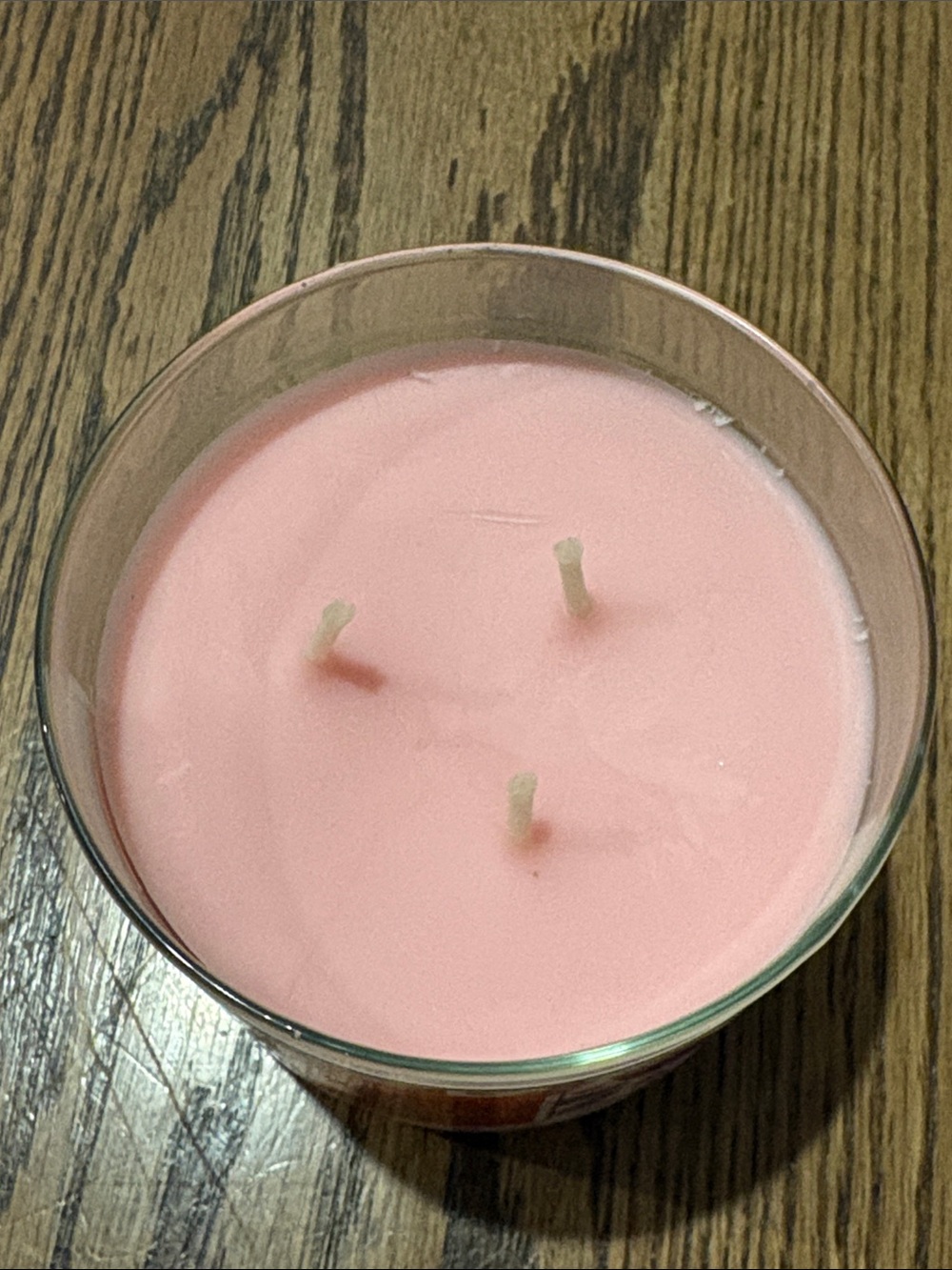 Bath & Body Works Bubbly Rosé Scented Candle - Pink & Gold - Picture 2 of 4